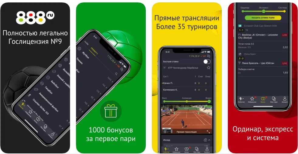 Обзор приложения от 888 БК