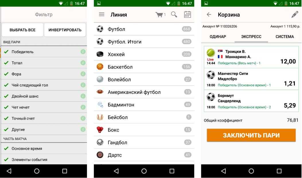 Как делать ставки в программе Лига Ставок