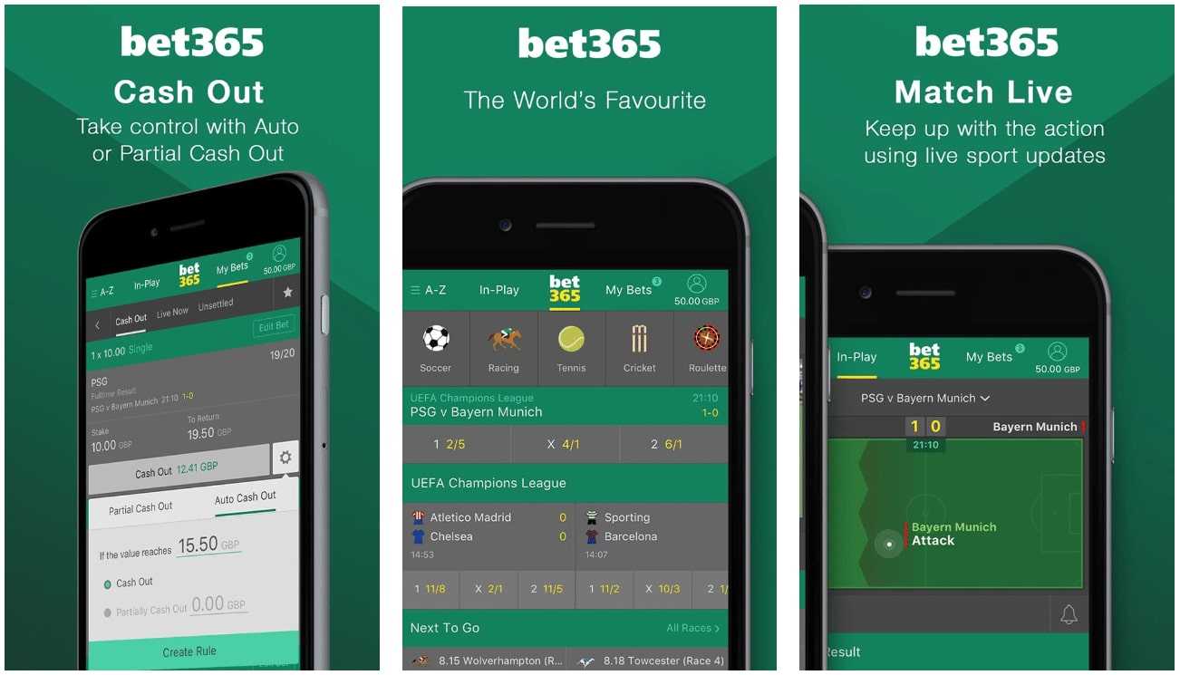Как делать ставки в приложениях Bet365