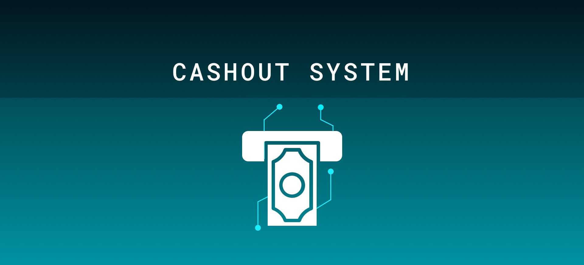 Активация опции cash out