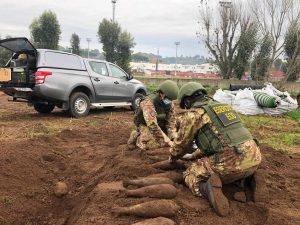 На базе «Ромы» найдены бомбы